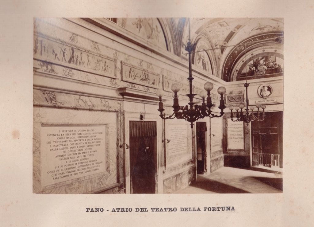 Atrio del Teatro della Fortuna - Gaetano Baviera