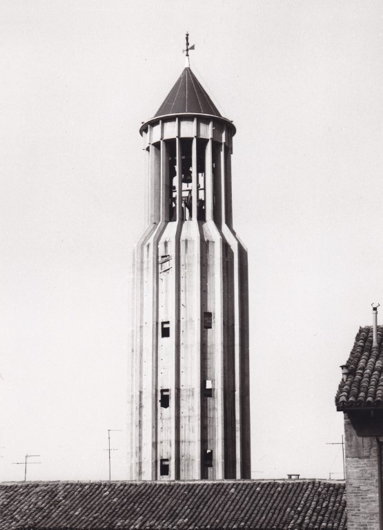 Il campanile della Cattedrale dove é collocata la sirena di mezzogiorno