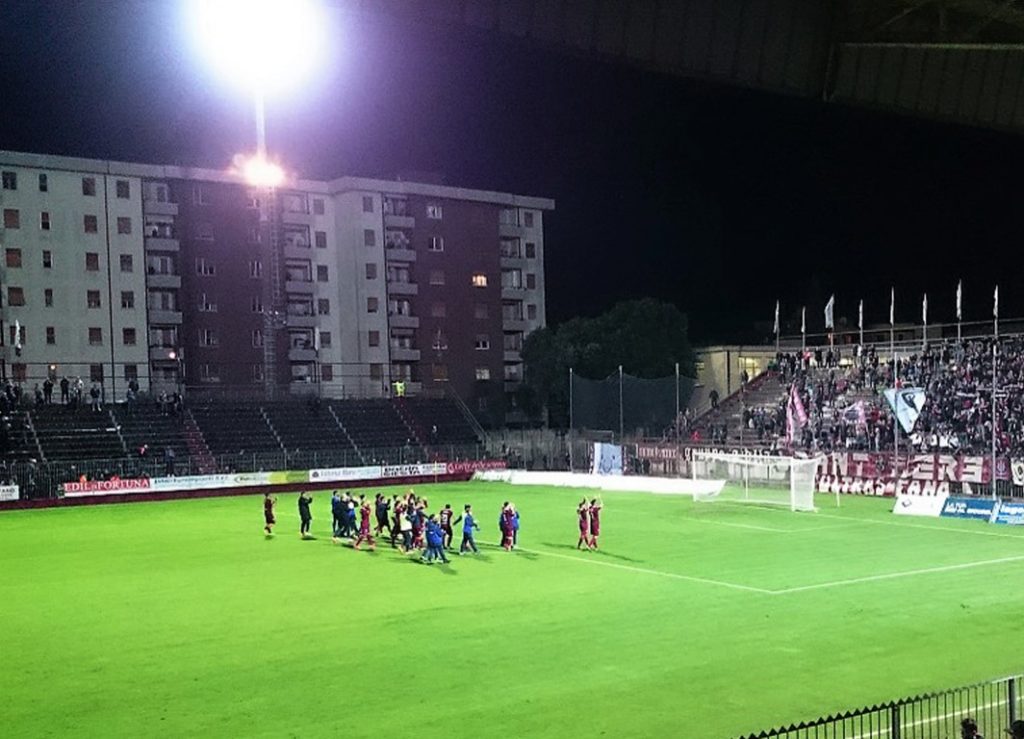 Finale di partita allo stadio