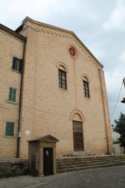 Facciata della Chiesa e del Convento di Sant'Agostino