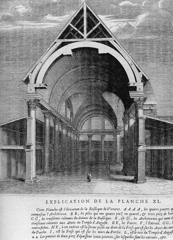 Basilica di Fano di Vitruvio - Claude Perrault